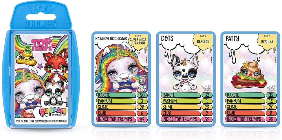 Jeux de cartes - TOP TRUMPS - POOPSIE