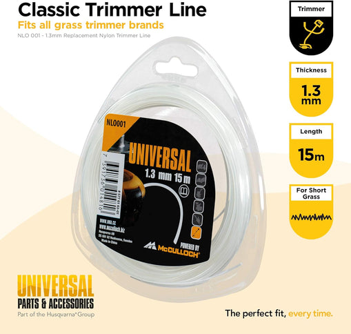 Fil de coupe Universal NLO001 - Fil de rechange pour débroussailleuse