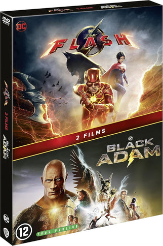 Coffret film : Black Adam + The Flash DVD