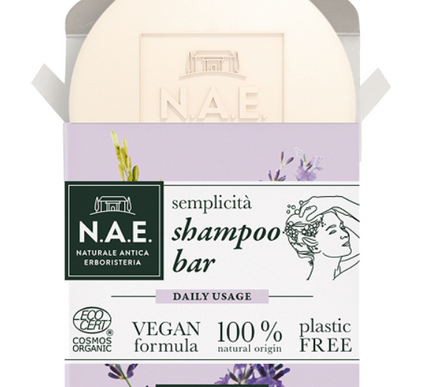 N.A.E Shampoing Solide Cheveux Normaux Lot x6