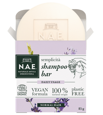N.A.E Shampoing Solide Cheveux Normaux Lot x6