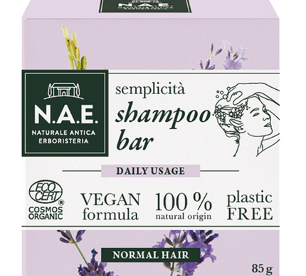N.A.E Shampoing Solide Cheveux Normaux Lot x6