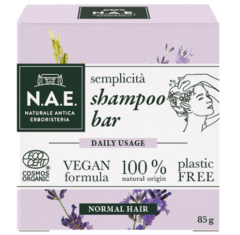 N.A.E Shampoing Solide Cheveux Normaux Lot x6