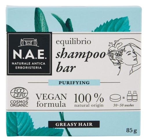 N.A.E Shampoing Solide Cheveux Gras Lot x6