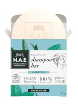 N.A.E Shampoing Solide Cheveux Gras Lot x6