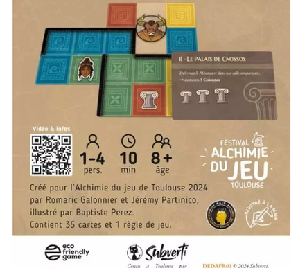 Dédale - Jeu de Société - Format Poche