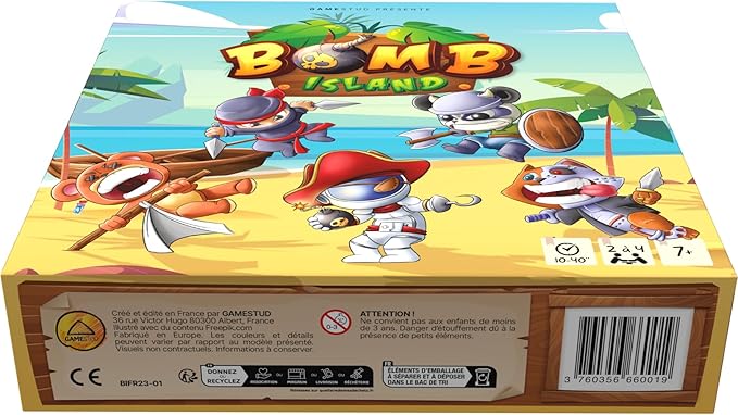 Bomb Island - Jeu de plateau